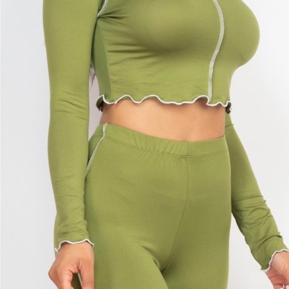 Leggings and crop top set - Picture 5 of 8